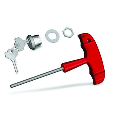 RL 656 KIT SBLOCCO DALL'ESTERNO A CHIAVE PER PORTA BASCULANTE ROGER TECHNOLOGY 